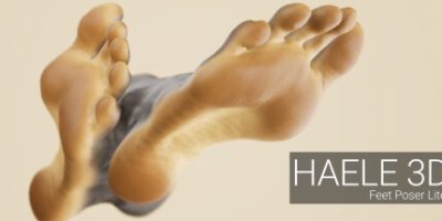 足部造型模拟器/HAELE 3D – Feet Poser Lite