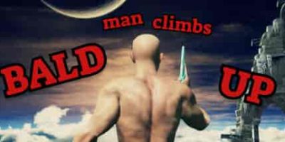 秃头男子攀登/Bald Man Climbs Up